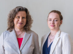 Personelle Verstärkung für den Kongressverband degefest Jutta Schneider-Raith mit Celine Gürtler (von links, Foto: degefest)