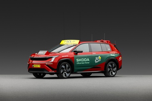 Škoda Auto ist Hauptpartner der Tour de France (Fotos: Škoda Auto) Škoda Auto ist Hauptpartner der Tour de France (Fotos: Škoda Auto)