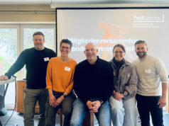 fwd: Landesvertretung NRW wählt neues Vorstandsteam Henrik Bollmann, Tanja Schäfer, Jörn Busch, Melanie Schobel und Daniel Gaudigs (von links, Foto: fwd: Bundesvereinigung Veranstaltungswirtschaft)