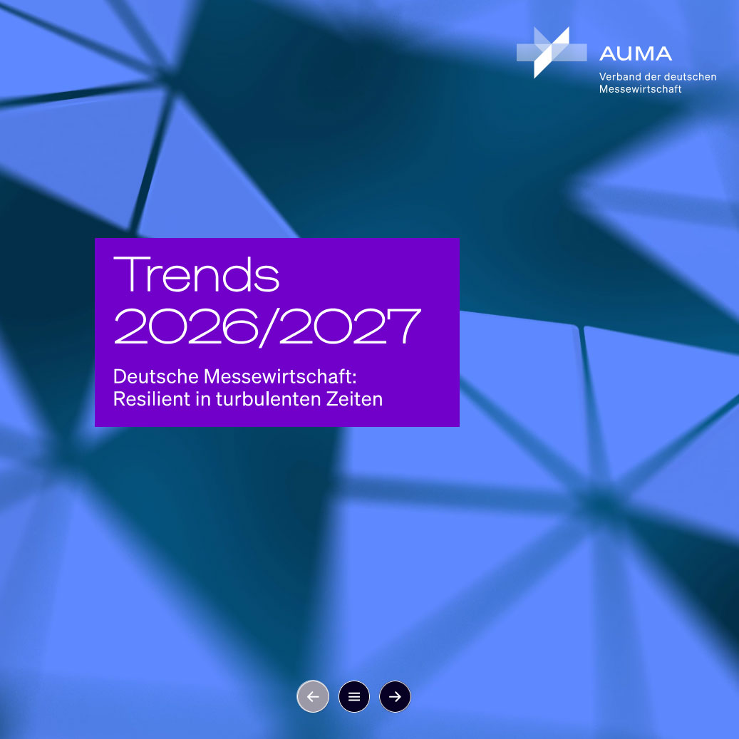AUMA-Trends 2026/2027 (Grafik: AUMA) AUMA-Trends 2026/2027 (Grafik: AUMA)