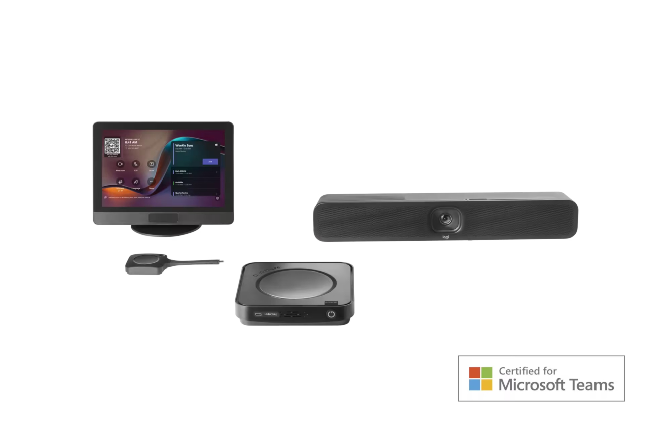 Barco und Logitech mit Bundle für kleine Meetingräume (Foto: Barco) Barco und Logitech mit Bundle für kleine Meetingräume (Foto: Barco)