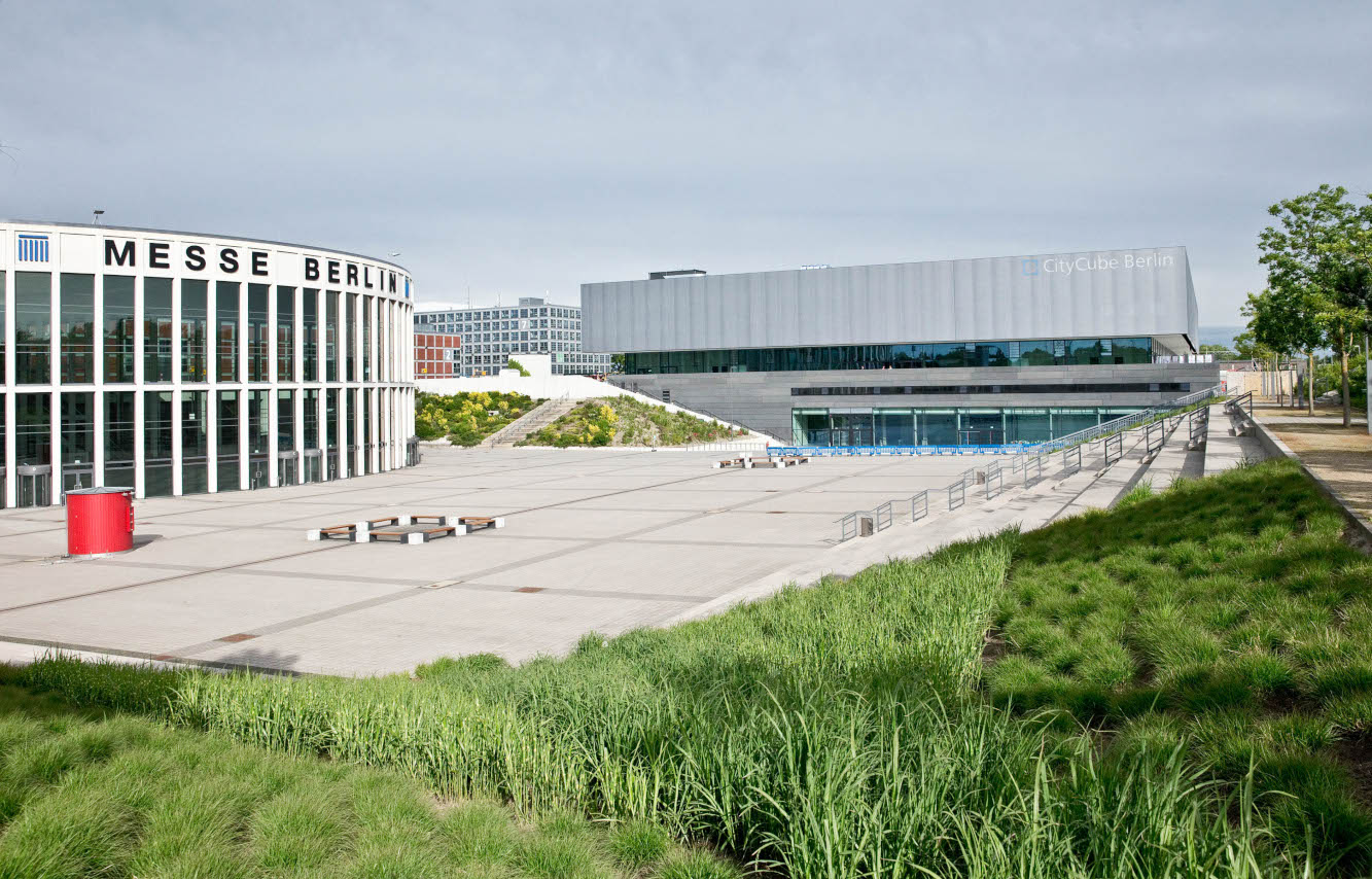 Messe Berlin mit CityCube (Foto: Messe Berlin) Messe Berlin mit CityCube (Foto: Messe Berlin)