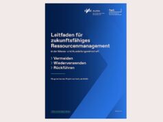 AUMA und fwd: mit Leitfaden zum Ressourcenmanagement Cover des neuen Leitfadens von AUMA und fwd: (Grafik: AUMA/fwd:)