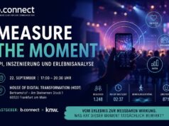 b.connect After-Work-Session „Measure the Moment“