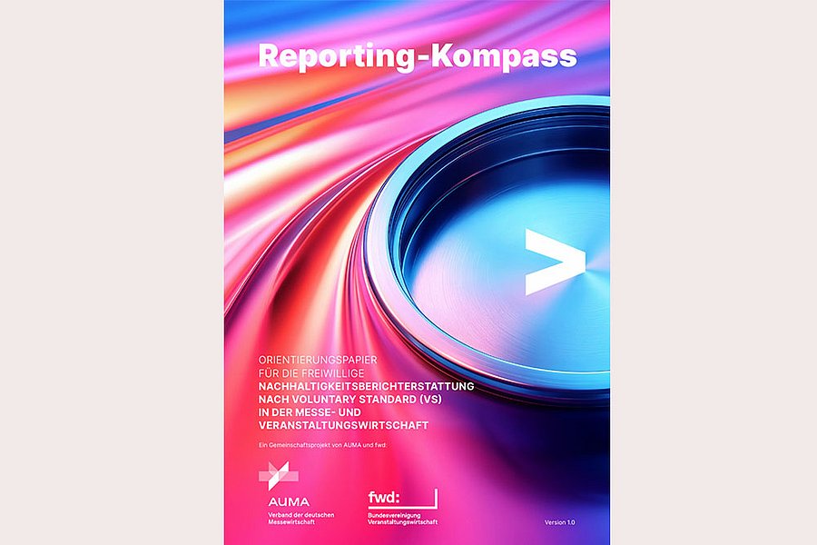 Neuer Reporting-Kompass für Messe-Nachhaltigkeit (Foto: AUMA/fwd:) Neuer Reporting-Kompass für Messe-Nachhaltigkeit (Foto: AUMA/fwd:)