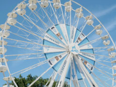 Oberbräu macht San Hejmo-Riesenrad zum Glücksrad Oberbräu macht San Hejmo-Riesenrad zum Glücksrad (Foto: Laura Heinzelmann)