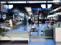 newhome baut ein Schlafzimmer in den Züricher Hauptbahnhof newhome baut ein Schlafzimmer in den Züricher Hauptbahnhof (Fotos: newhome.ch)