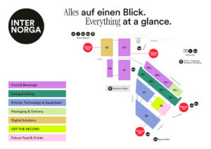 Der Geländeplan im neuen Design