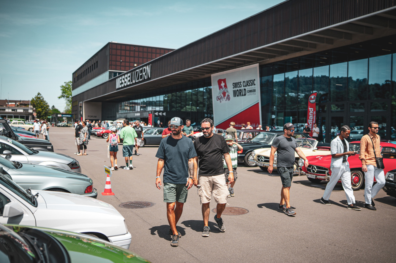 Die Swiss Classic World bei der Messe Luzern (Foto: Messe Luzern) Die Swiss Classic World bei der Messe Luzern (Foto: Messe Luzern)