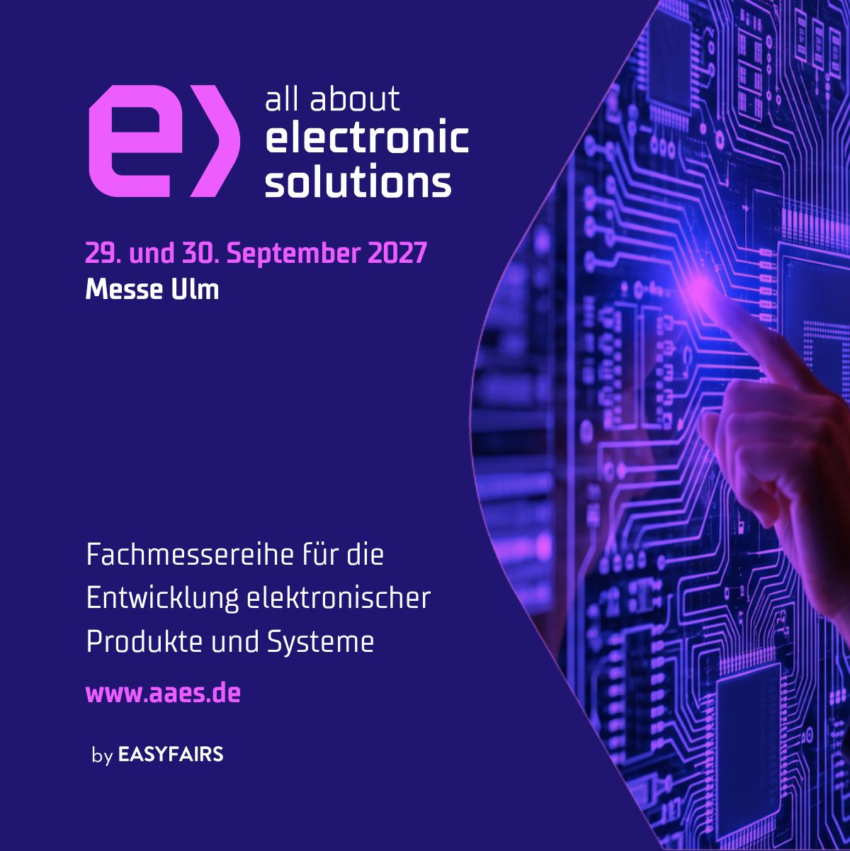 aaes easyfairs Visual zur all about electronic solutions (Foto: Easyfairs)