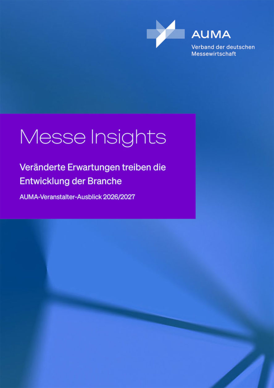 AUMA-Veranstalter-Ausblick 2026/2027 (Grafik: AUMA) AUMA-Veranstalter-Ausblick 2026/2027 (Grafik: AUMA)