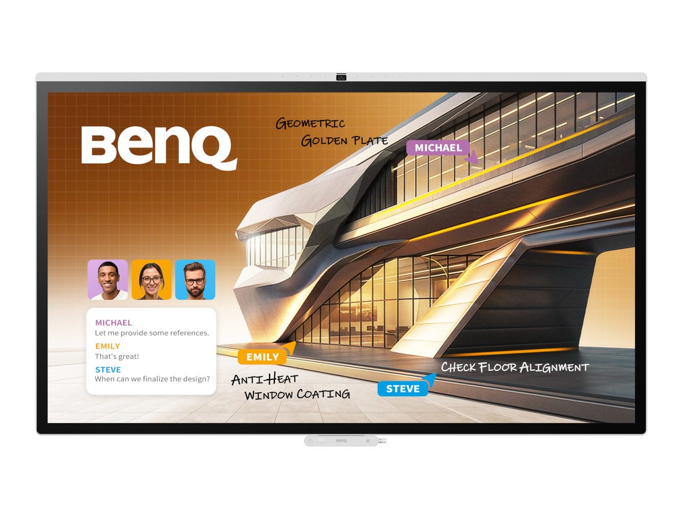 Display der CP-Serie (Foto: BenQ) Display der CP-Serie (Foto: BenQ)