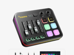 Maono präsentiert neuen Desktop-Audiomixer für Creator Der G3 Audio Mixer in Schwarz (Foto: Maono)