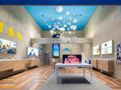 umdasch kreiert digitale Highlights für Telefónica Deutschland Refurbished LED-Wall im o2 Live Store in Frankfurt am Main (Fotos: umdasch The Store Makers)