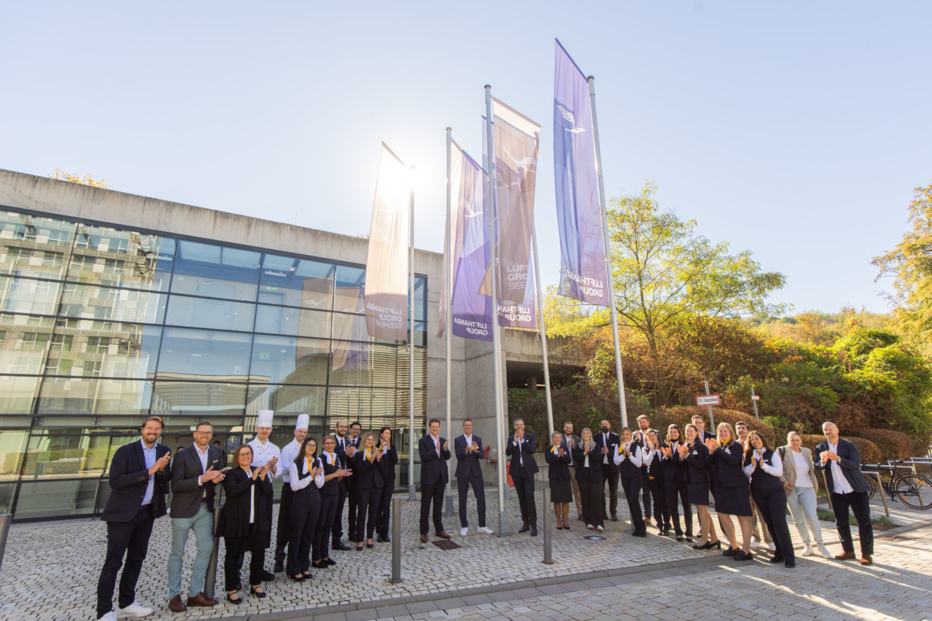 Der neue Markenauftritt hält im Lufthansa Group Hotel & Campus Seeheim Einzug (Foto: Marc Fippel/Lufthansa Group Hotel & Campus Seeheim) Der neue Markenauftritt hält im Lufthansa Group Hotel & Campus Seeheim Einzug (Foto: Marc Fippel/Lufthansa Group Hotel & Campus Seeheim)
