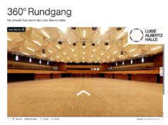 Luise-Albertz-Halle startet digitalen 360°-Rundgang