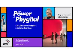 The Power of Phygital: MCI Deutschland legt Deep Dive vor Cover des Deep Dive „The Power of Phygital“ (Grafik: MCI Deutschland)