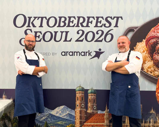 Oktoberfest Seoul 2026 mit Eventcatering von Aramark (Fotos: Aramark) Oktoberfest Seoul 2026 mit Eventcatering von Aramark (Fotos: Aramark)