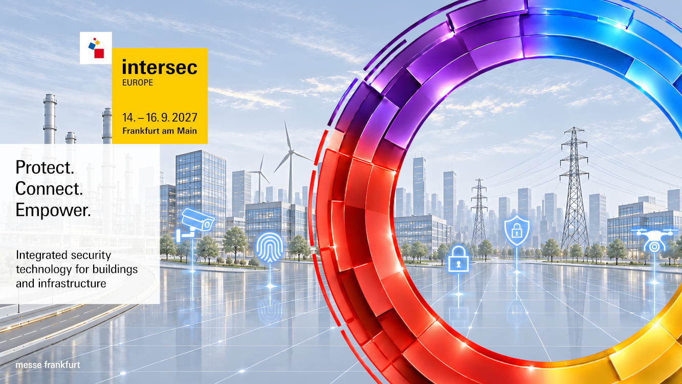 Keyvisual der Intersec Europe (Foto: Messe Frankfurt) Keyvisual der Intersec Europe (Foto: Messe Frankfurt)