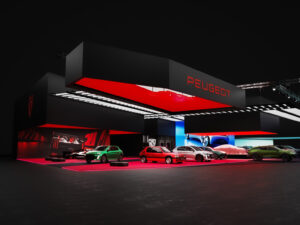 Peugeot zeigt neues Messestandkonzept beim Pariser Autosalon (Fotos: Peugeot)